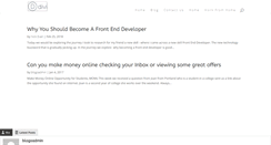 Desktop Screenshot of blogosearching.com
